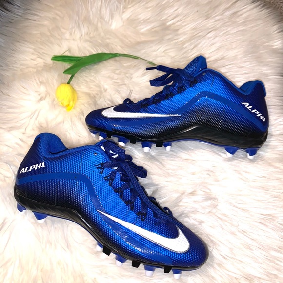 Nike Other - Nike Alpha Blue Cleats 8.5